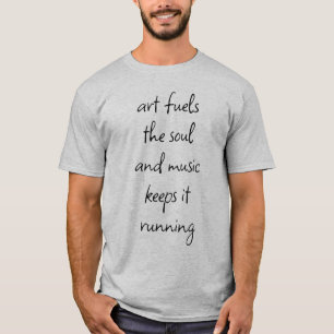 Art Fuels the Soul Men's Basic T-Shirt