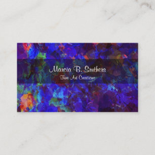 Art Gallery Abstract Businesscards Business Card