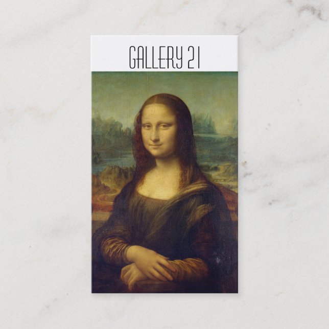 Art Gallery Business Cards (Front)