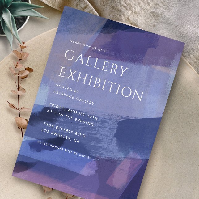 Art Gallery Exhibition   Invitation (Creator Uploaded)