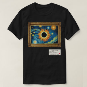 Art Gallery Framed Solar Eclipse T-Shirt