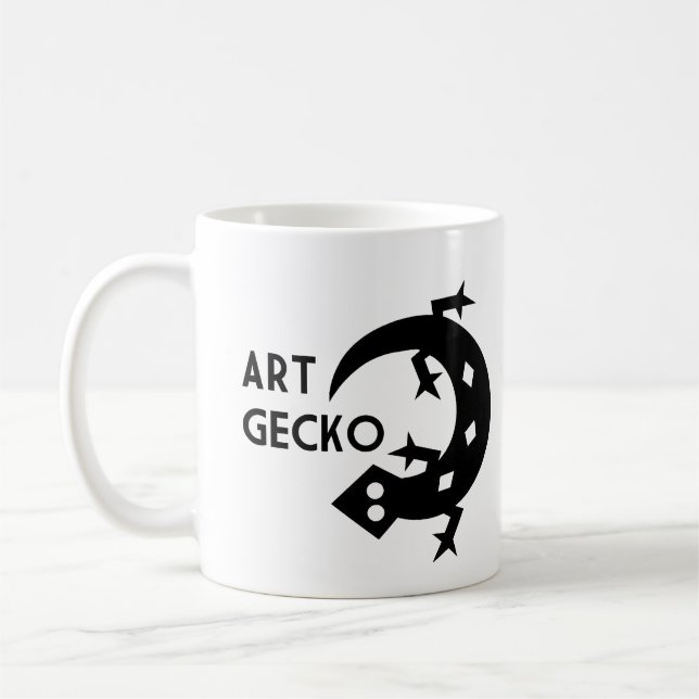 Art Gecko Coffee Mug (Left)