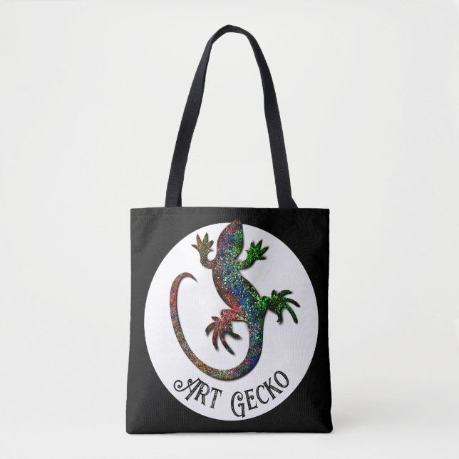 Art Gecko  Tote Bag (Front)