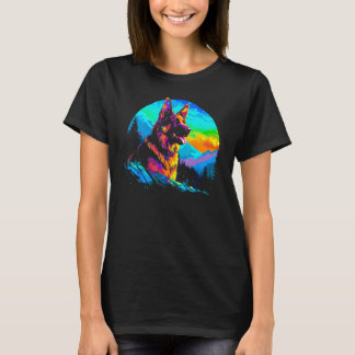 Art German Shepherd 1 T-Shirt
