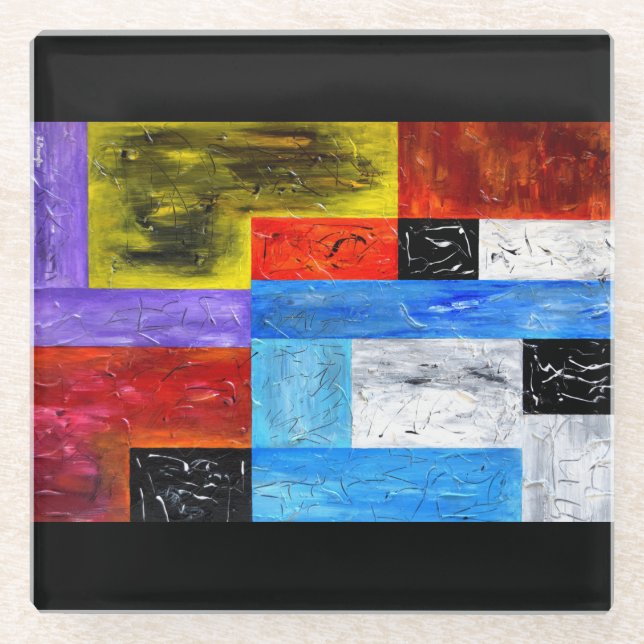 Art Glass Coasters (Front)