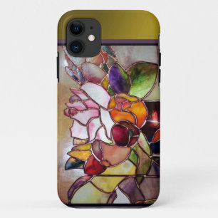 Art Glass Luxury Flower Barely There iPhone 11 Case