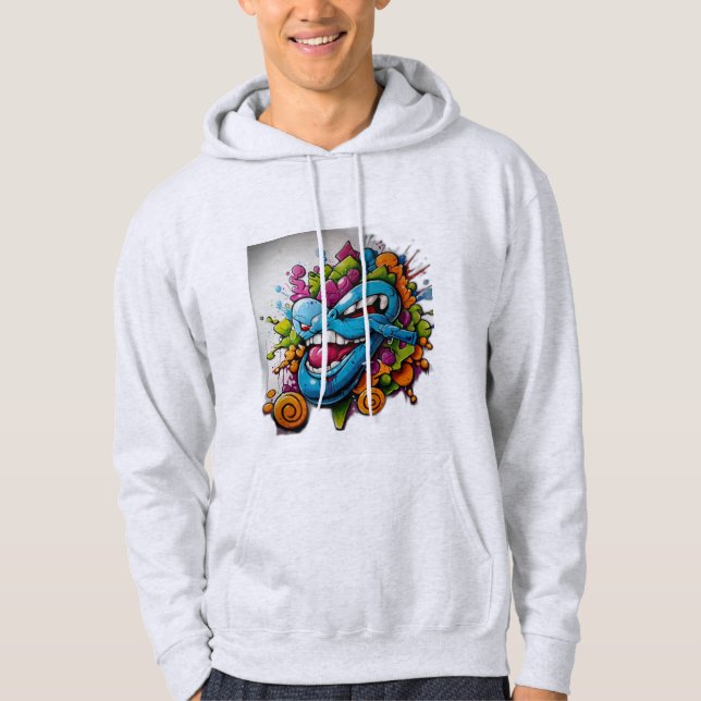 Art graffiti hoodie (Front)