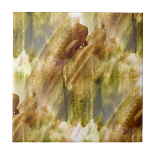 art green, brown hand paint background seamless tile