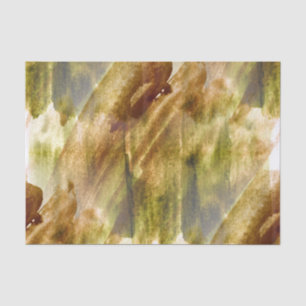 art green, brown hand paint background seamless tissue paper