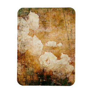 art grunge floral vintage background texture magnet