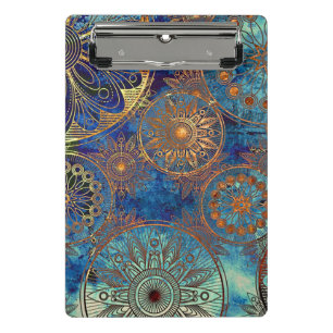 Art grunge pattern mini clipboard