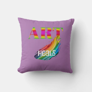 "Art Heals" Cushion