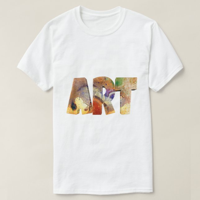 Art History Collage T-Shirt | Creative Graphic Tee (Design Front)