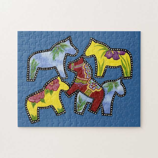 Art Horses Jigsaw Puzzle (Horizontal)
