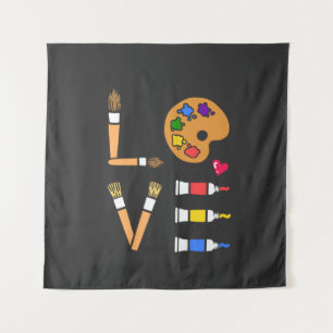 Art - I Love Art Tapestry