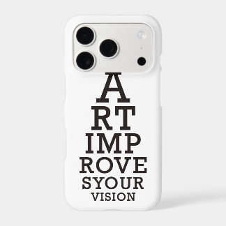 Art Improves Your Vision Eye Chart