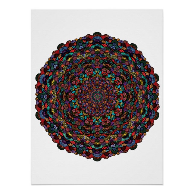 Art in Mandala Poster (Front)