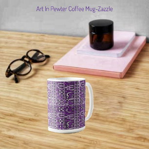 Art In Pewter Coffee Mug
