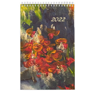 Art in Review Single Page Small Calendar, Calendar
