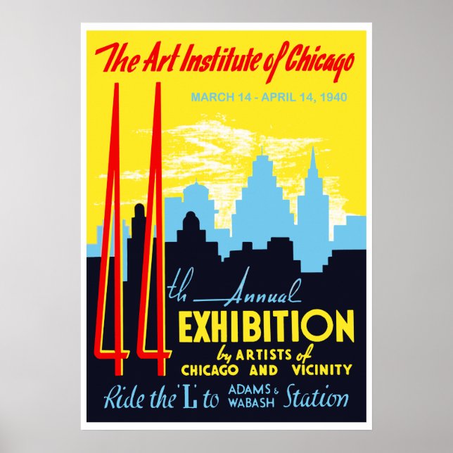 Art Institute of Chicago Poster (Front)