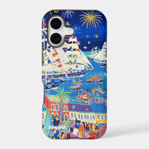 Art iPhone Case: Tall Ships Regatta by John Dyer