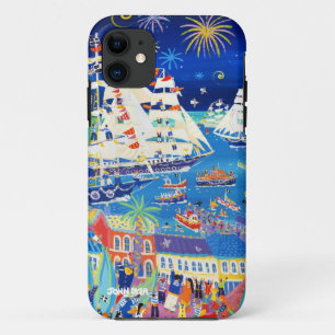 Art iPhone Case: Tall Ships Regatta by John Dyer iPhone 11 Case