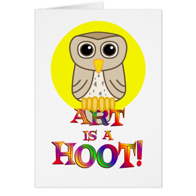 Art is a Hoot (Front)