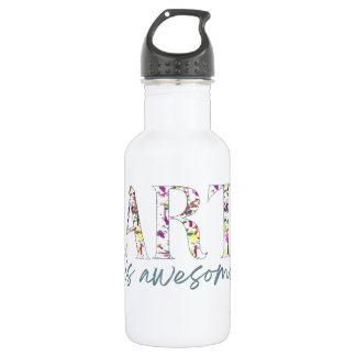 Art is Awesome Personalised 532 Ml Water Bottle