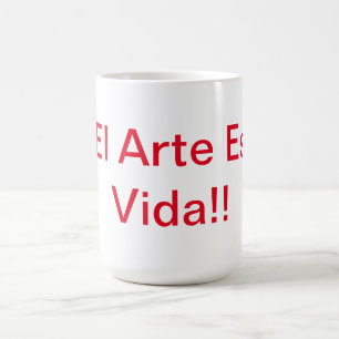 Art Is Life Coffee Mug