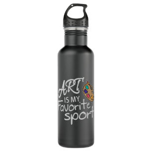 Art Is My Favourite Sport 710 Ml Water Bottle