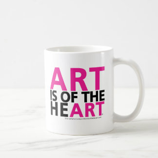 ART IS OF THE HEART Coffee Mugs