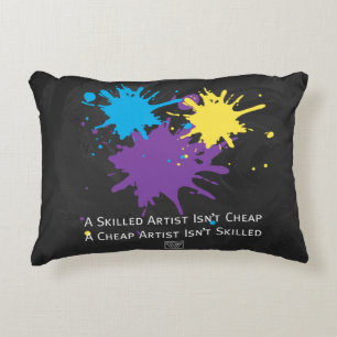 Art Isnt Cheap Decorative Cushion