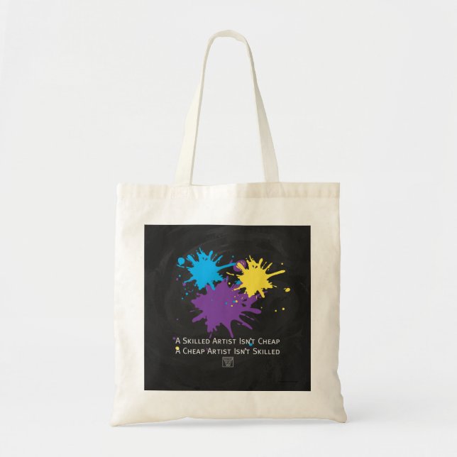 Art Isnt Cheap Tote Bag (Front)