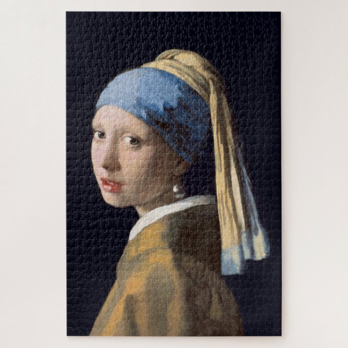 ART - JOHANNES VERMEER JIGSAW PUZZLE | Zazzle.co.uk