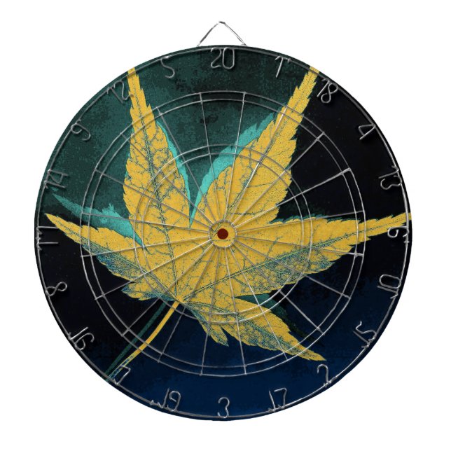 Art Leaf 16 Dartboard (Front)