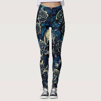 art leggings