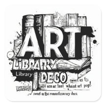 Art Library Deco Sticker Pack: A Story of Art I