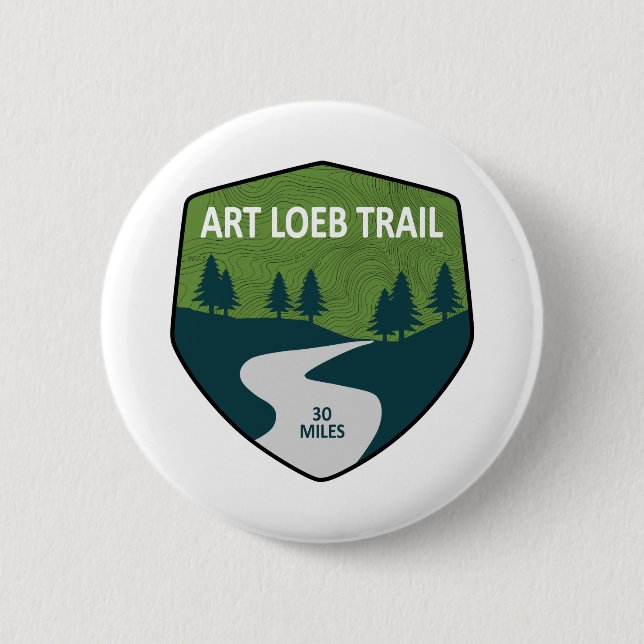 Art Loeb Trail North Carolina 6 Cm Round Badge (Front)