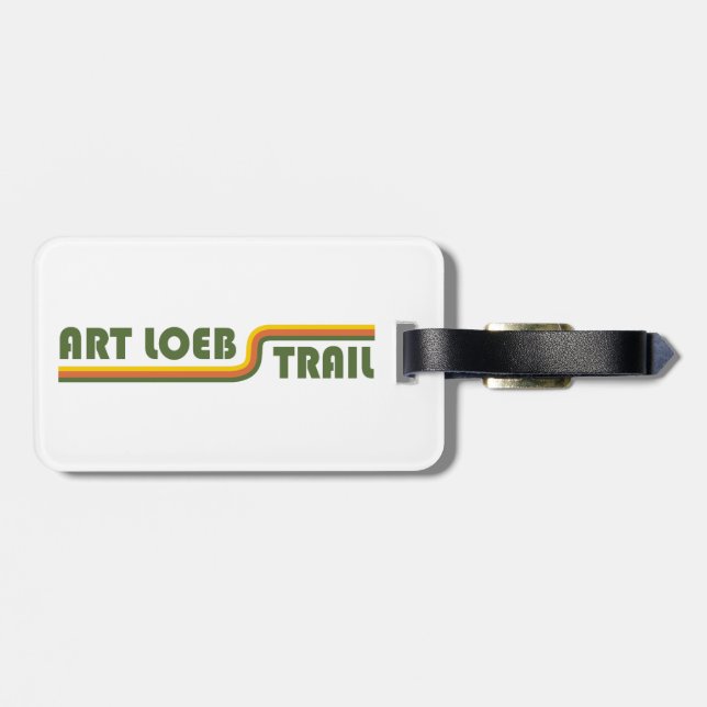 Art Loeb Trail North Carolina Luggage Tag (Back Horizontal)