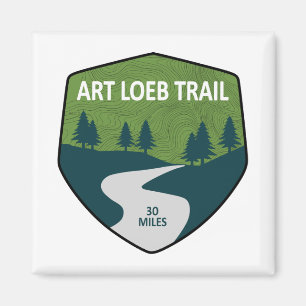 Art Loeb Trail North Carolina Magnet