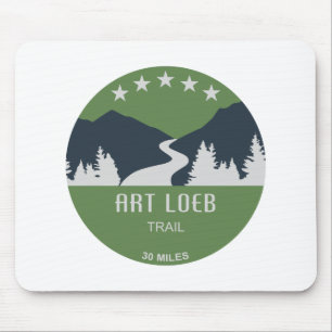 Art Loeb Trail North Carolina Mouse Mat