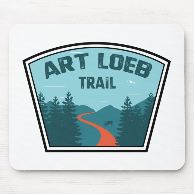 Art Loeb Trail North Carolina Mouse Mat (Front)