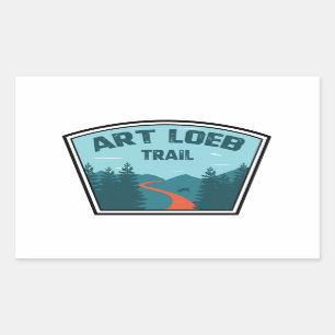 Art Loeb Trail North Carolina Rectangular Sticker