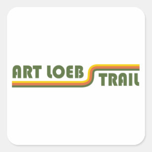 Art Loeb Trail North Carolina Square Sticker