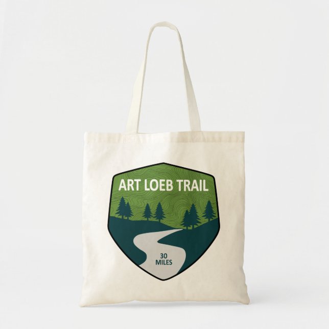 Art Loeb Trail North Carolina Tote Bag (Front)