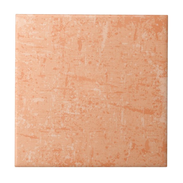 Art Lover Delicate Pretty Apricot Artist Painter Tile (Front)