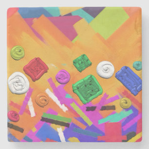 Art Lovers Gift Idea-Coasters Stone Coaster