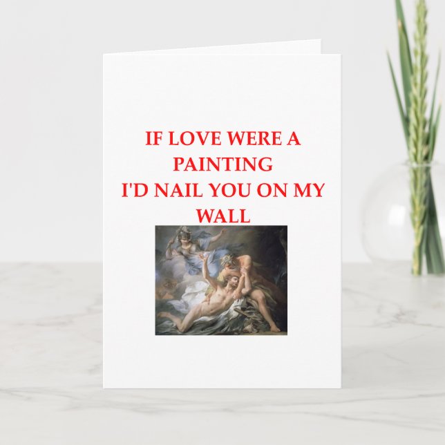 art lovers holiday card (Front)