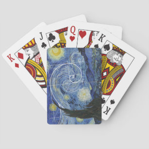 Art Meets Math, Van Gogh Meets Fibonacci Card