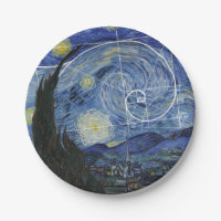  Art Meets Math, Van Gogh Meets Fibonacci Card
